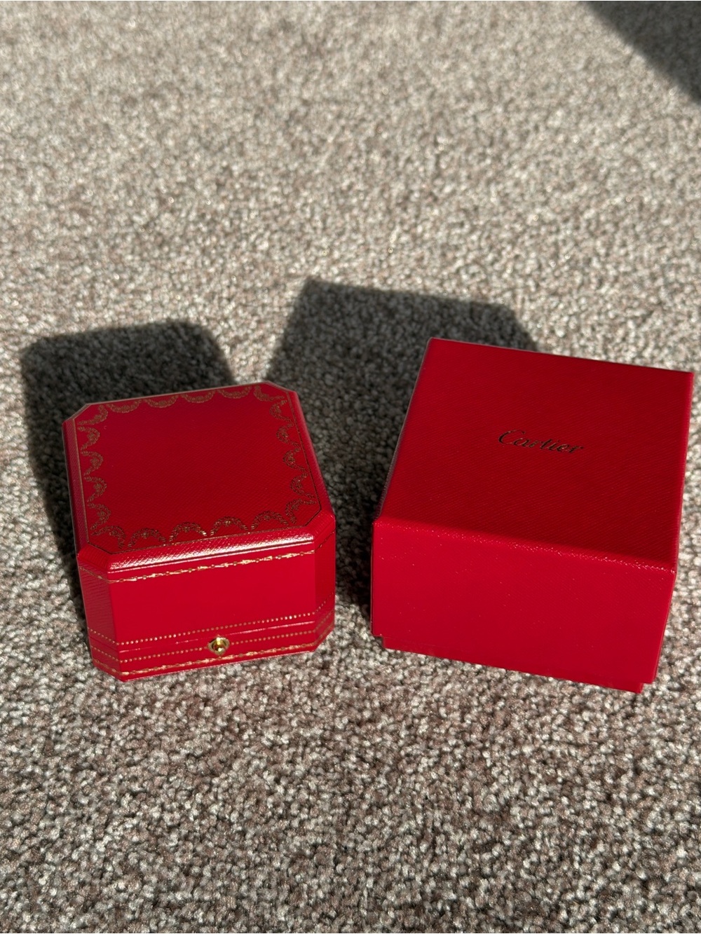 Authentic Cartier Ring Box